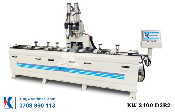 Máy phay khoan 2 chiều tự động KW 2400 D2R2 | Kingwoodmac