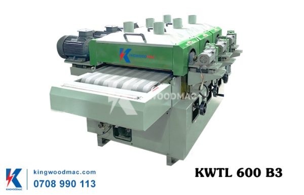Máy cào cước 3 trục 0.6M | Kingwoodmac