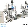 MÁY CẮT KHOAN PHAY 2 ĐẦU TỰ ĐỘNG - KW 2400 2CDR Máy cắt khoan phay 2 đầu tự động | Kingwoodmac