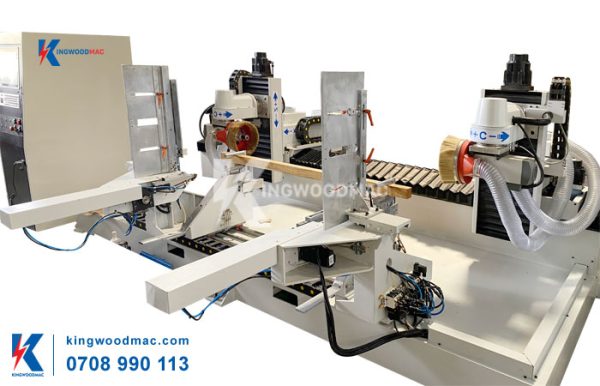 Máy đánh mộng dương cnc 2 đầu mới | Kingwoodmac