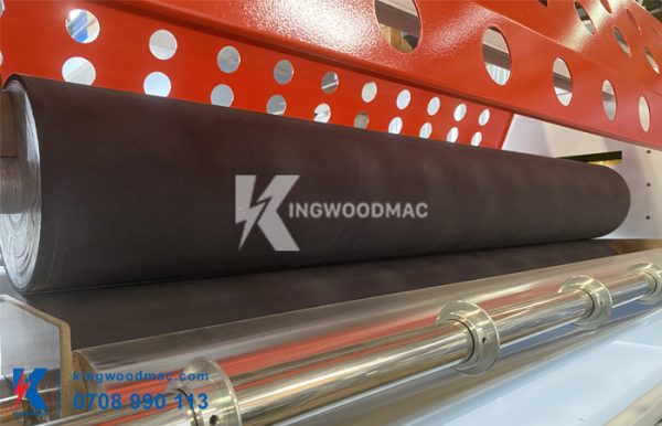 máy lăn keo 6 tấc 2 mặt | KINGWOODMAC