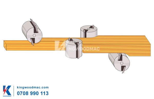 cấu trúc trục bào gỗ 4 mặt kingwoodmac