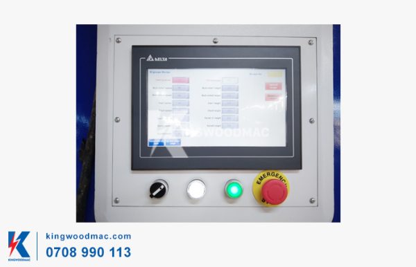 Màn hình máy trà nhám chổi 9 trục | Kingwoodmac
