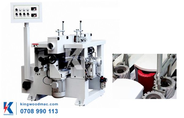 Máy chà nhám chổi 2 cạnh điều chỉnh | Kingwoodmac