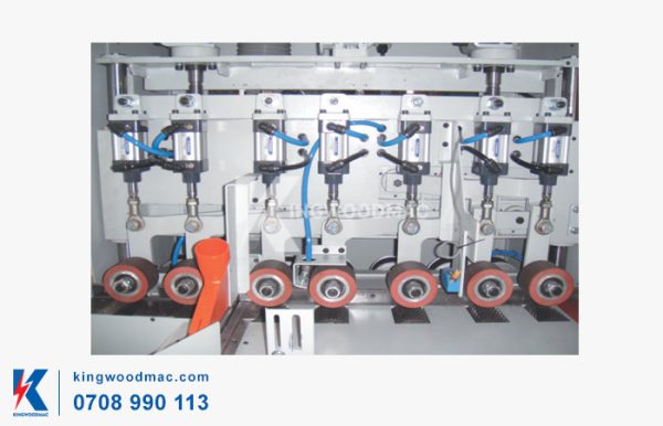 Rulo đè phôi máy cắt ngang khuyết tật | kingwoodmac