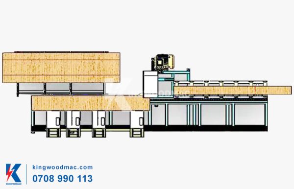 Sơ đồ hình vẽ máy cưa gỗ cnc | Kingwoodmac