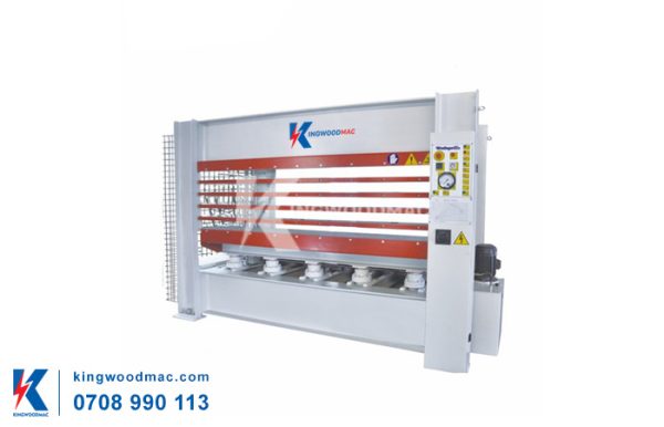 Máy ép nóng 5 khe 160 tấn KW MY214X8/16(5)H1RC | KINGWOODMAC