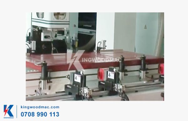 Ben kẹp phôi máy khoan đục bản lề ổ khóa cnc KWBL 2611 | Kingwoodmac