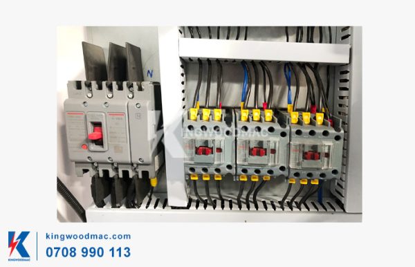 Chi tiết điện máy cán vân da cá đuối KWBY 650DGP | Kingwoodmac