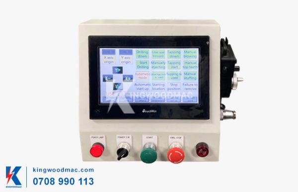 MÁY KHOAN CẤY ỐC KHỔ LỚN - KWFDL 2000DT Màn hình máy khoan cấy ốc khổ lớn KWFDL 2000DT | Kingwoodmac