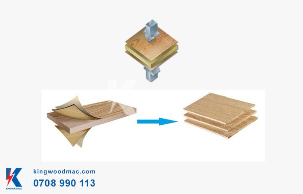 MÁY ÉP NÓNG VENEER BĂNG TẢI TỰ ĐỘNG - TM6 x 9 Mô phỏng ép máy ép nóng veneer băng tải tự động TM6 x 9 | Kingwoodmac