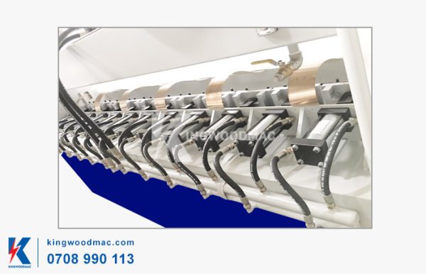 12 Xylanh ngang máy ghép cao tần phôi dày 120mm KW 84H35 T120 | Kingwoodmac