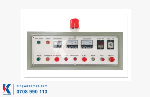 Bảng điều khiển máy ghép cao tần phôi dày 120mm KW 84H35 T120 | Kingwoodmac