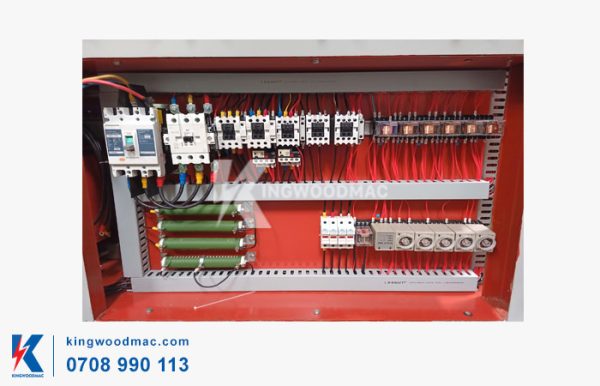 Hệ thống điện máy ghép cao tần phôi dày 120mm KW 84H35 T120 | Kingwoodmac