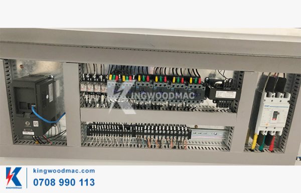 Hệ thống điện máy cào cước 1m3 4 trục | Kingwoodmac