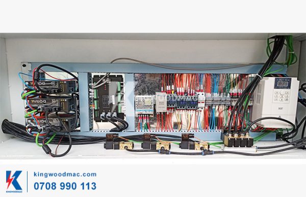 Hệ thống điện máy khoán ngang cnc 2 đầu | Kingwoodmac
