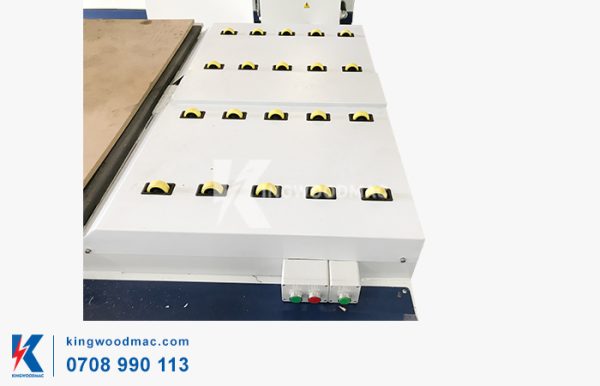 Bàn rulo máy phay khoan cnc thay dao tự động KW 1325 R1BP | Kingwoodmac