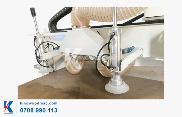 Bộ gấp phôi máy phay 4 đầu cnc nesting NEST 4AP | Kingwoodmac