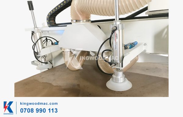 Bộ gấp phôi ra máy phay khoan cnc thay dao tự động KW 1325 R1BP | Kingwoodmac