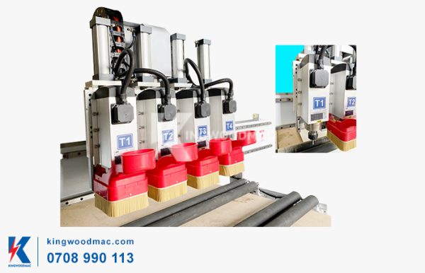 Cụm gia công máy phay cnc router | Kingwoodmac