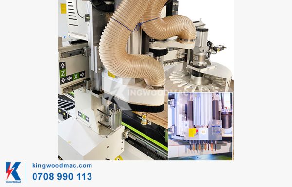 Cụm khoan máy phay khoan ván công nghiệp cnc KWBL 1325R1B | Kingwoodmac