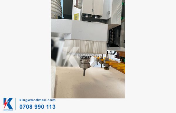 MÁY PHAY CNC NESTING CẤP PHÔI TỰ ĐỘNG - KW 1325 R1B AL Cụm router máy phay cnc nesting cấp phôi tự động KW 1325 R1B AL | Kingwoodmac