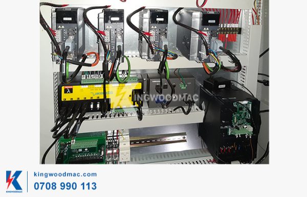 MÁY PHAY CNC ROUTER 1 ĐẦU ĐA NĂNG - KW 1325 R1 Hệ thống điện máy phay cnc 1 đầu | Kingwoodmac