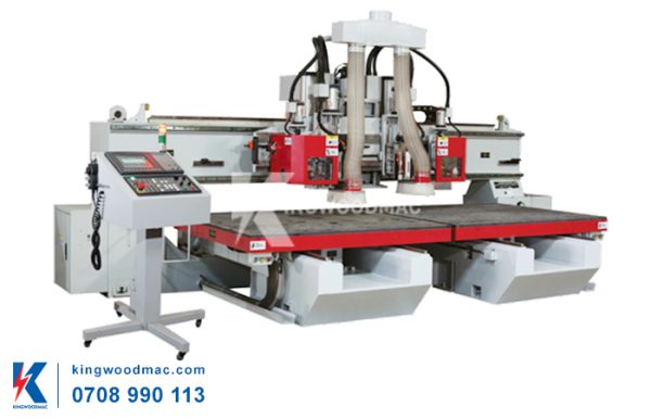 Máy gia công trung tâm 2 bàn cnc KWHW 1818x2 ATC2 J | Kingwoodmac