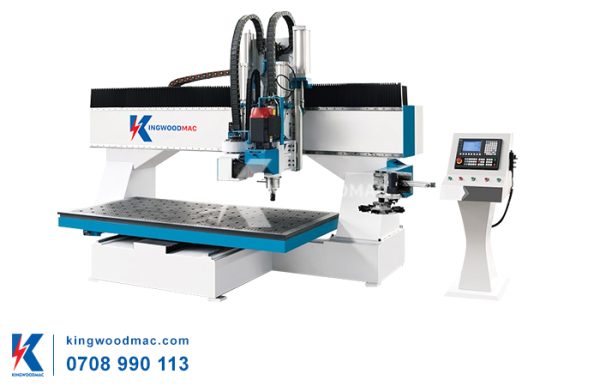 Máy phay khoan cnc router KWJX 1224 R1S | Kingwoodmac