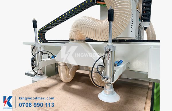 Nập phôi tự động máy cnc nesting 4 đầu | Kingwoodmac