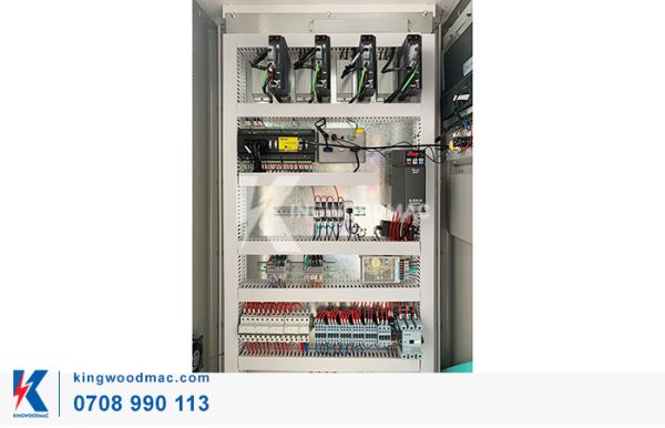MÁY PHAY CNC ROUTER 4 ĐẦU – KW 1325A4/KW 1528A4 Tủ điện máy phay cnc router 4 đầu KW 1325 A4 | Kingwoodmac