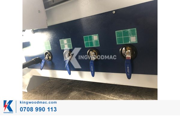 MÁY PHAY CNC ROUTER 4 ĐẦU – KW 1325A4/KW 1528A4 Van tắt mở hút chân không máy phay cnc router 4 đầu KW 1325 A4 | Kingwoodmac