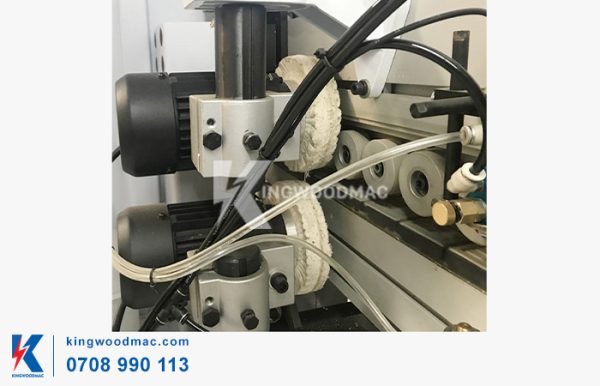 Cụm đánh bóng của máy dán cạnh nghiêng tự động full chức năng - KWXK 450DT | Kingwoodmac