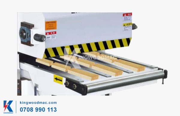 Bẳng tải đưa phôi máy bào 2 mặt KWZH 450 | Kingwoodmac
