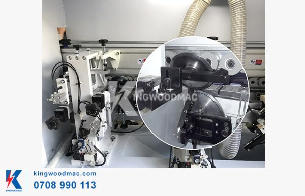 Cạo keo của máy dán cạnh thẳng 5 chức năng tự động - VERMAX 80 | Kingwoodmac