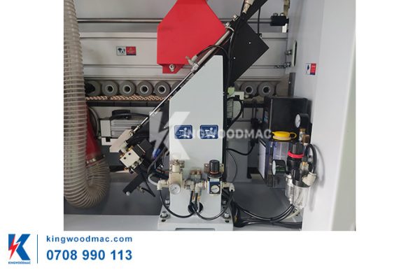 Cắt đầu đuôi của máy dán cạnh 8 chức năng tự động - KW 450DJ | Kingwoodmac