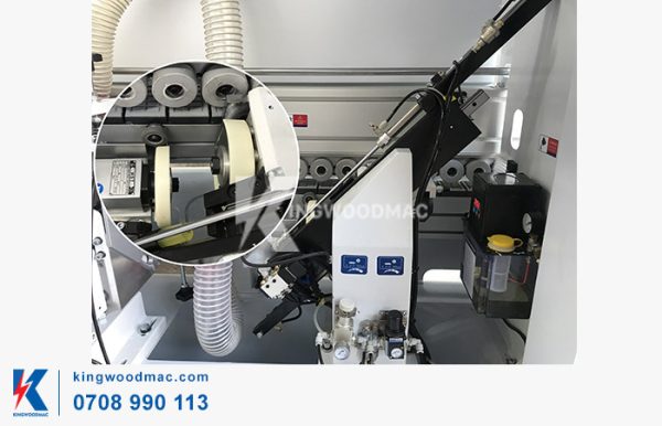 Cắt đầu đuôi của máy dán cạnh thẳng 5 chức năng tự động - VERMAX 80 | Kingwoodmac