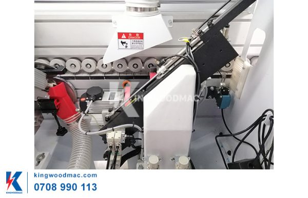 Cắt đầu đuôi của máy dán cạnh tự động 5 chức năng - KWBL 360 | Kingwoodmac