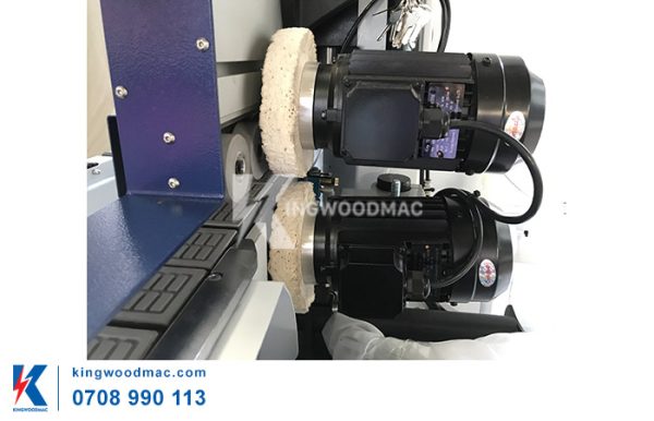 Cụm đánh bóng của máy dán cạnh 7 chức năng tự động - KW 450 | Kingwoodmac