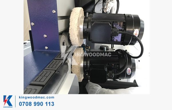 Cụm đánh bóng của máy dán cạnh thẳng 5 chức năng tự động - VERMAX 80 | Kingwoodmac