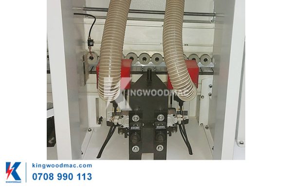 Cụm phay ván của máy dán cạnh veneer có chà nhám - KW 360JS | Kingwoodmac