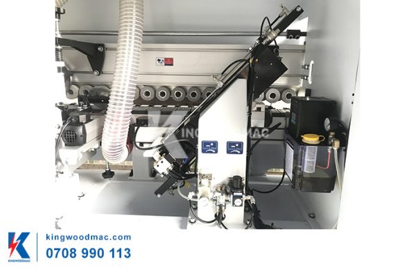 Cụm xén đầu đuôi của máy dán cạnh nẹp gỗ tự động - KW 360 WS AF | Kingwoodmac