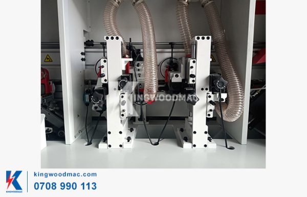 Cụm xén trên dưới của máy dán cạnh full chức năng tự động - KWHH 450 | Kingwoodmac