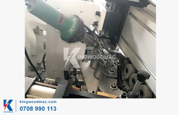 Gia nhiệt của máy dán cạnh thẳng nghiêng 45 độ - KW 480PUR | Kingwoodmac