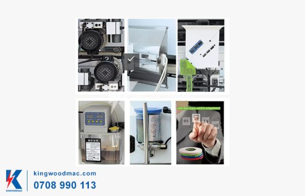 Hình ảnh khác 2 của máy dán cạnh Acrylic tự động - KW SG780 | Kingwoodmac