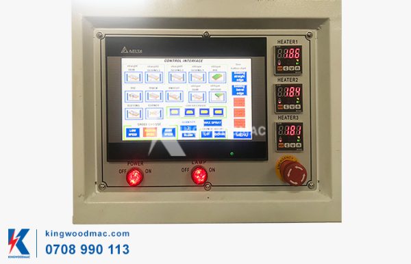 Mà hình của máy dán cạnh thẳng nghiêng 45 độ - KW 480PUR | Kingwoodmac