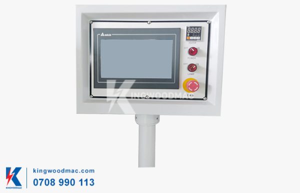 Màn hình của máy dán cạnh Acrylic tự động - KW SG780 | Kingwoodmac