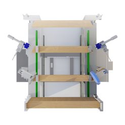 Máy cắt khoan 2 đầu