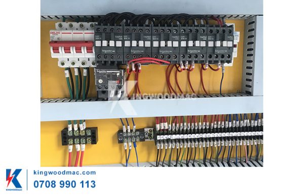 Thiết bị điện của máy dán cạnh tự động 5 chức năng - KWBL 360 | Kingwoodmac