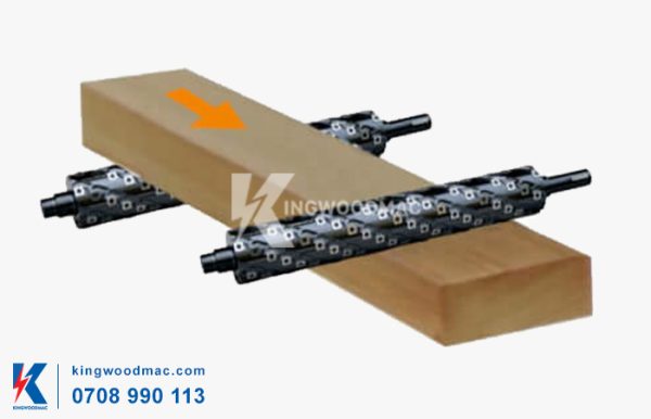 Trục dao bào xoắn máy bào 2 mặt | Kingwoodmac